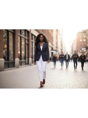 J.Crew Women's Navy Blue Blazer